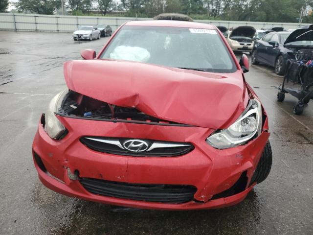 2013 Hyundai Accent VIN KMHCU5AE1DU060467 COPART salvage auction — FRONT END, OH - CERT OF TITLE-SALVAGE, sold $425 on 2026-07-24 (photo 5)