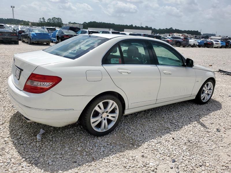 2009 Mercedes-benz C-klasse VIN WDDGF54X29A153915 COPART salvage auction — WATER/FLOOD, Tx - Salvage Title-Flood Damage, sold $625 on 2026-08-11 (photo 3)