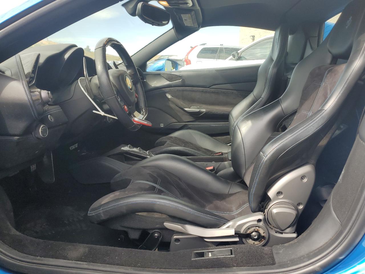 2017 Ferrari 488 Spider VIN ZFF80AMA3H0220631 COPART salvage auction — Front End, Salvage Title, sold $170,000 on 2021-09-27 (photo 7)