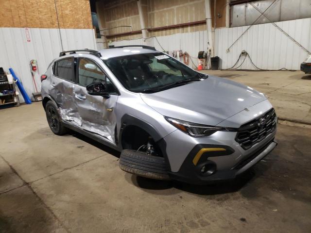 2024 Subaru Crosstrek VIN 4S4GUHF6XR3742975 COPART salvage auction — SIDE, Ak - Bill Of Sale- Salvage, sold $8,100 on 2026-07-07 (photo 4)