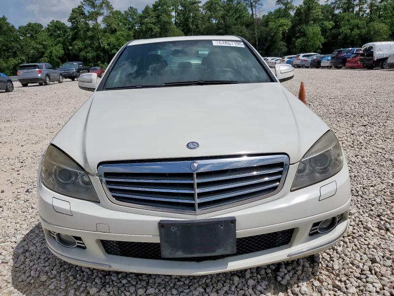 2009 Mercedes-benz C-klasse VIN WDDGF54X29A153915 COPART salvage auction — WATER/FLOOD, Tx - Salvage Title-Flood Damage, sold $625 on 2026-08-11 (photo 5)