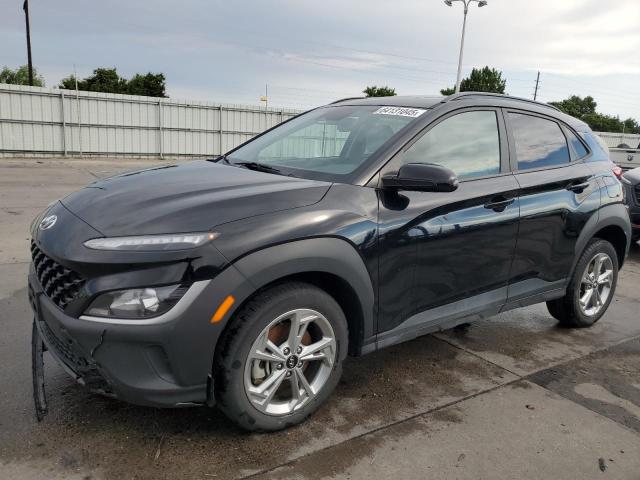 2023 Hyundai Kona VIN KM8K3CABXPU960250 COPART salvage auction — UNDERCARRIAGE, Wy - Cert Of Title-Salvage, sold $300 on 2026-07-27 (photo 1)