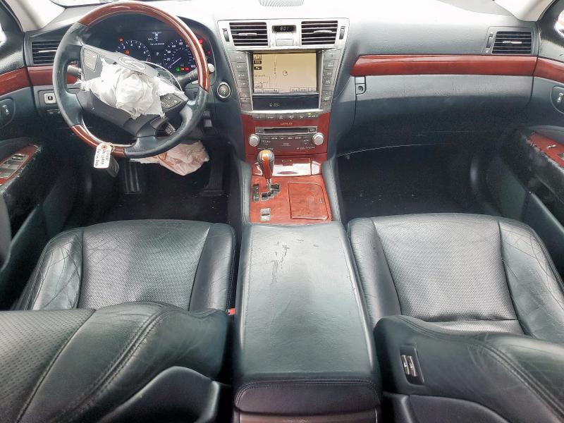 2011 Lexus Ls VIN JTHBL5EF7B5106573 COPART salvage auction — FRONT END, Tx - Salvage Vehicle Title, sold $250 on 2026-07-27 (photo 8)