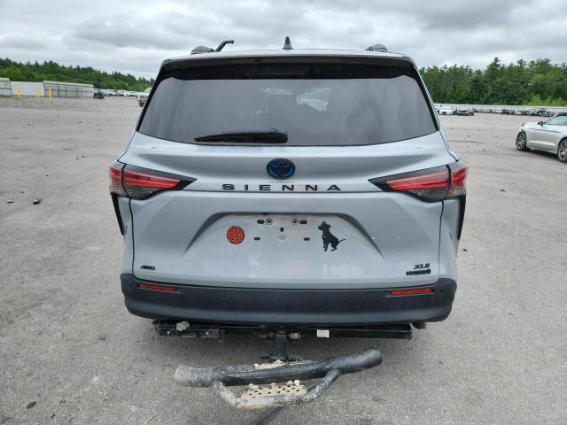 2022 Toyota Sienna xle VIN 5TDASKFC2NS042881 COPART salvage auction — FRONT END, Me - Cert Of Title-Salvage Collisio, sold $15,000 on 2026-08-19 (photo 6)