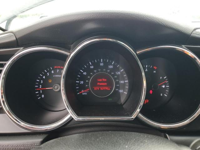 2013 Kia Optima VIN 5XXGN4A76DG172573 COPART salvage auction — FRONT END, Tx - Salvage Vehicle Title, sold $475 on 2026-07-20 (photo 9)