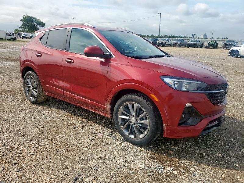 2021 Buick Encore VIN KL4MMDS20MB070906 COPART salvage auction — HAIL, Tx - Certificate Of Title, sold $8,400 on 2026-07-08 (photo 4)