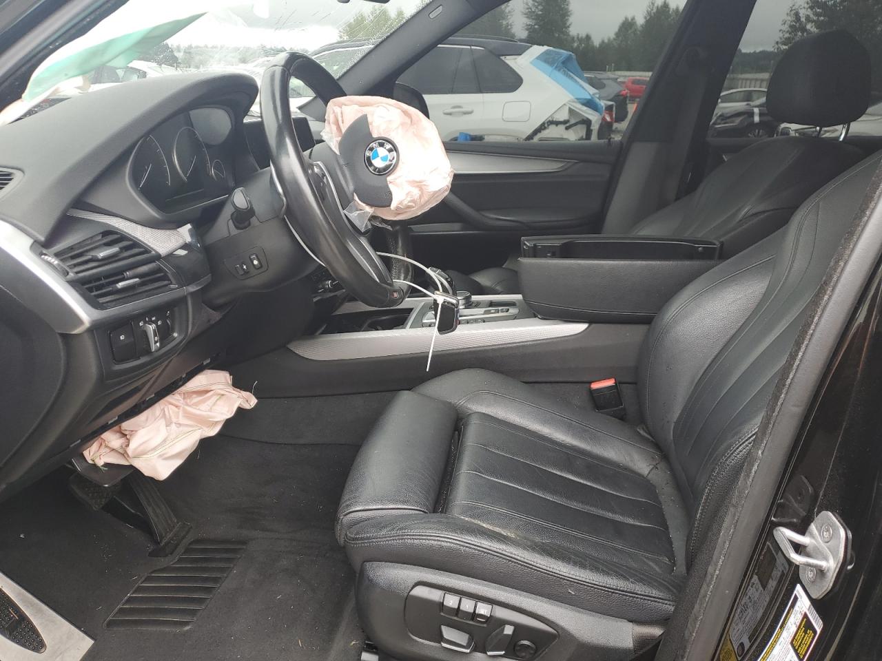 2017 BMW X5 VIN 5UXKR0C55H0U49867 COPART salvage auction — Front End, Salvage Title, sold $13,600 on 2024-08-27 (photo 7)