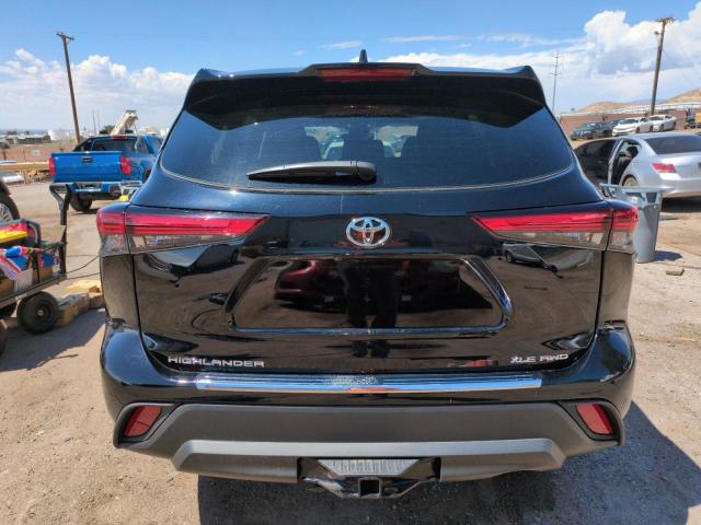 2022 Toyota Highlander VIN 5TDHZRBH0NS593539 COPART salvage auction — FRONT END, Nm - Cert Of Title-Salvage, sold $200 on 2026-07-30 (photo 6)