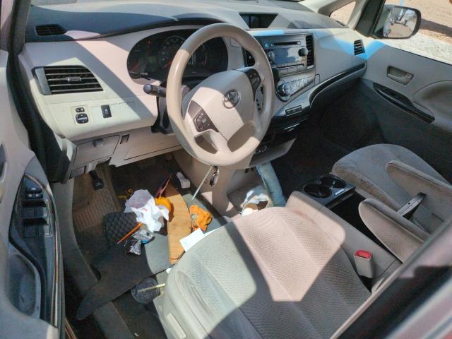 2013 Toyota Sienna VIN 5TDKK3DC6DS289297 COPART salvage auction — REAR END, Nm - Cert Of Title-Salvage, sold $1,400 on 2026-07-13 (photo 8)