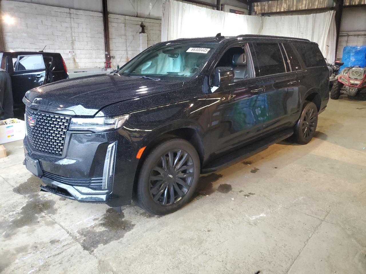 2024 Cadillac Escalade ESV VIN 1GYS4JKL3RR150844 COPART salvage auction — Front End, NJ - CERT OF TITLE-SALVAGE, sold $30,250 on 2026-08-19 (photo 1)