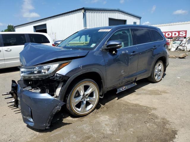 2019 Toyota Highlander VIN 5TDYZRFH2KS343418 COPART salvage auction — FRONT END, Mi - Certificate Of Title, sold $20 on 2026-07-16 (photo 1)