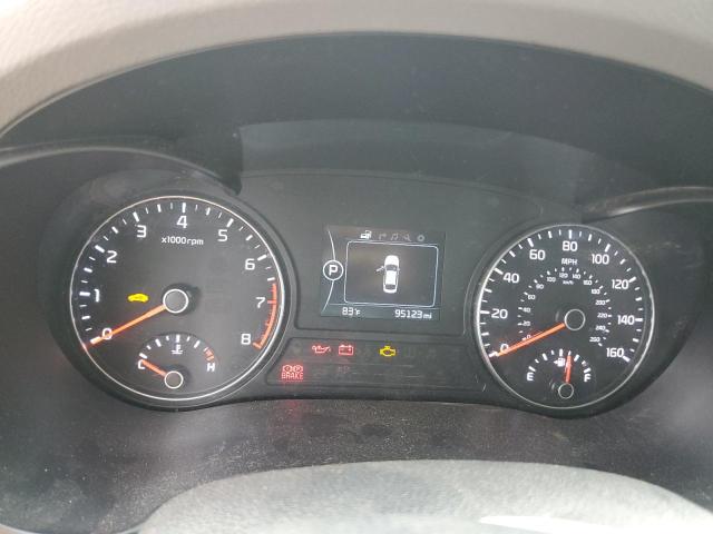 2016 Kia Optima VIN 5XXGU4L39GG101384 COPART salvage auction — WATER/FLOOD, Ks - Flood - Salvage, sold $1,100 on 2026-07-15 (photo 9)