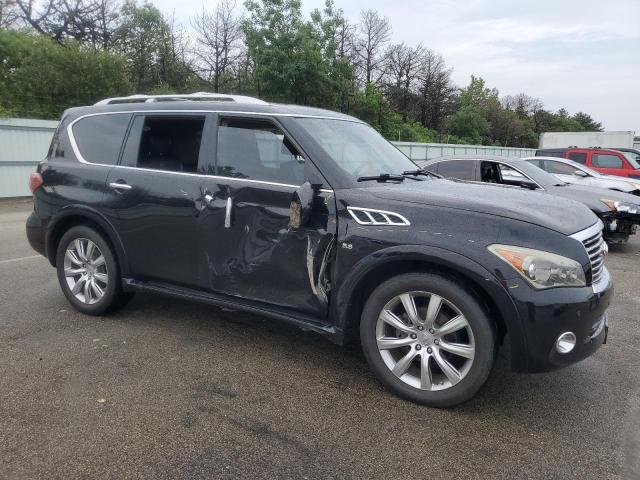 2014 Infiniti Qx80 VIN JN8AZ2NE2E9068737 COPART salvage auction — SIDE, WV - SALVAGE CERTIFICATE, sold $1,950 on 2026-07-27 (photo 4)