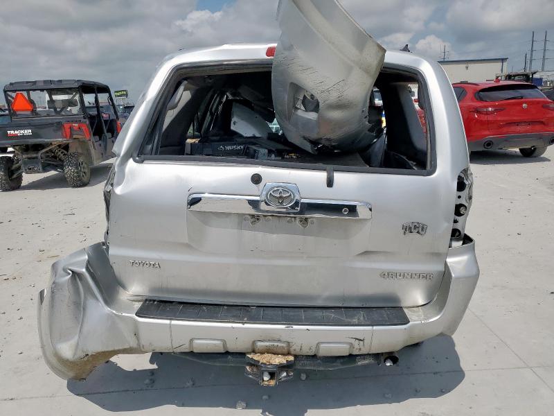 2006 Toyota 4runner VIN JTEZU14R368059642 COPART salvage auction — ROLLOVER, Tx - Salvage Vehicle Title, sold $2,000 on 2026-07-24 (photo 6)