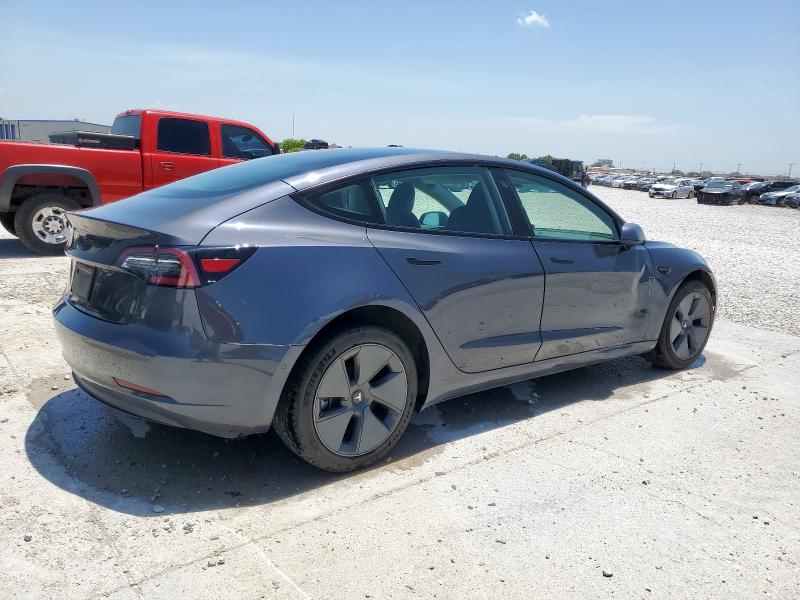 2021 Tesla Model 3 VIN 5YJ3E1EA7MF029847 COPART salvage auction — SIDE, Tx - Certificate Of Title, sold $3,900 on 2026-07-28 (photo 3)