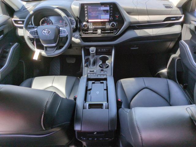 2022 Toyota Highlander VIN 5TDHZRBH0NS593539 COPART salvage auction — FRONT END, Nm - Cert Of Title-Salvage, sold $200 on 2026-07-30 (photo 8)