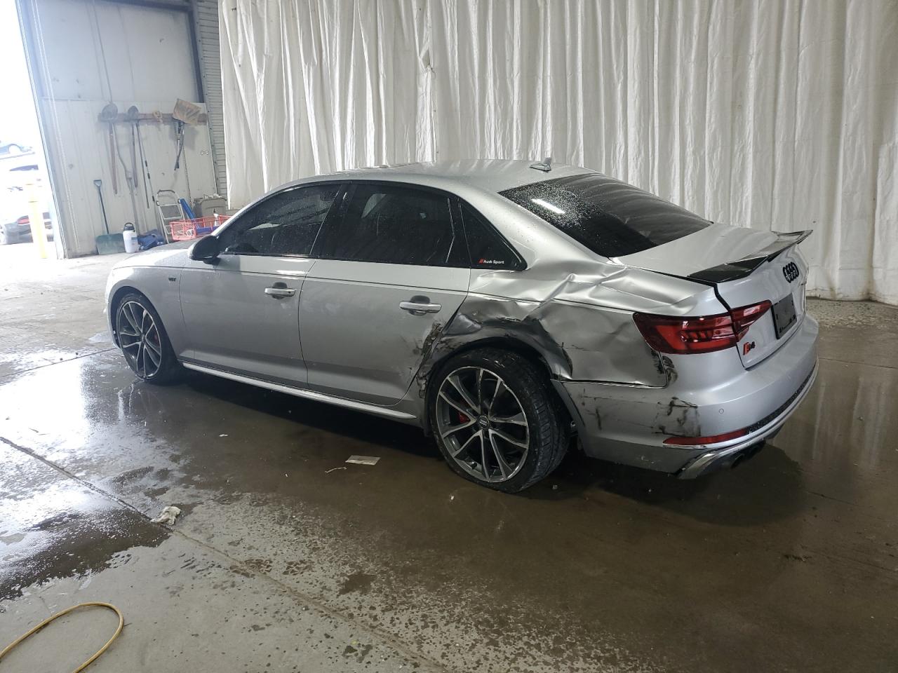 2018 Audi S4 VIN WAUC4AF46JA012454 COPART salvage auction — Rear End, NY - MV-907A SALVAGE CERTIFICATE, sold $6,500 on 2026-06-29 (photo 2)