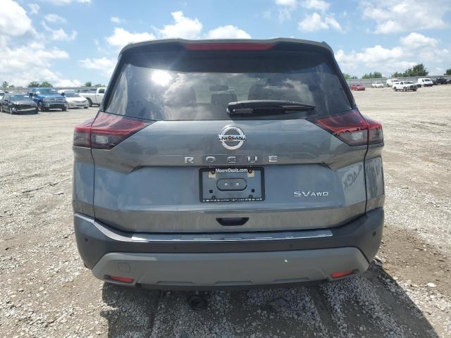2021 Nissan Rogue VIN 5N1AT3BB1MC775824 COPART salvage auction — HAIL, KY - BILL OF SALE/PART ONLY/NO TITL, sold $5,200 on 2026-07-02 (photo 6)