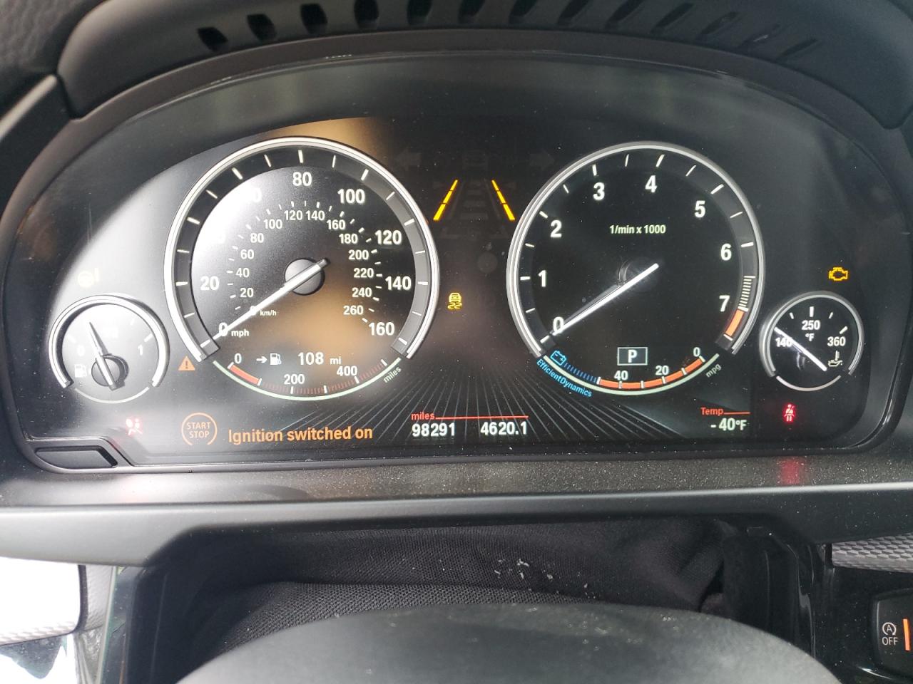 2017 BMW X5 VIN 5UXKR0C55H0U49867 COPART salvage auction — Front End, Salvage Title, sold $13,600 on 2024-08-27 (photo 9)