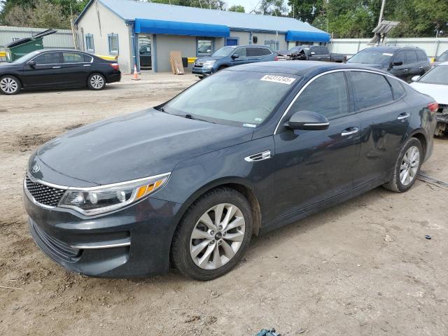 2016 Kia Optima VIN 5XXGU4L39GG101384 COPART salvage auction — WATER/FLOOD, Ks - Flood - Salvage, sold $1,100 on 2026-07-15 (photo 1)