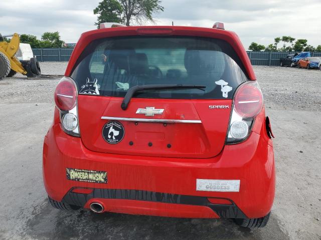 2015 Chevrolet Spark VIN KL8CF6S99FC726191 COPART salvage auction — FRONT END, Il - Salvage Certificate, sold $1,300 on 2026-07-06 (photo 6)