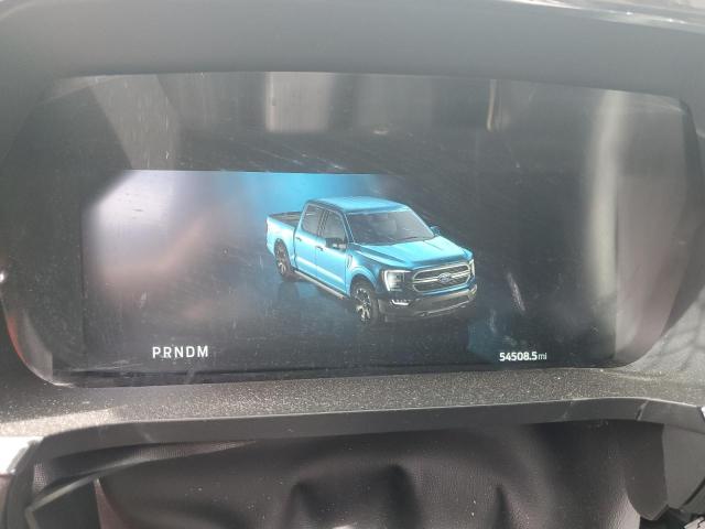 2023 Ford F-150 lightning VIN 1FTEW1C83PFA84267 COPART salvage auction — FRONT END, Fl - Cert Of Title Slvg Rebuildable, sold $8,700 on 2026-07-27 (photo 9)