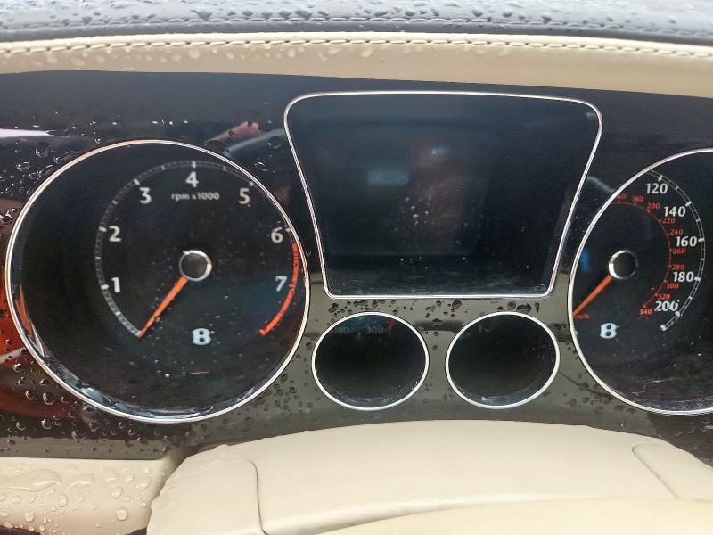 2013 Bentley Continental VIN SCBBP9ZA4DC081659 COPART salvage auction — Rear End, TX - CERTIFICATE OF TITLE (P), sold $12,900 on 2025-09-17 (photo 9)