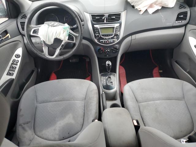 2013 Hyundai Accent VIN KMHCU5AE1DU060467 COPART salvage auction — FRONT END, OH - CERT OF TITLE-SALVAGE, sold $425 on 2026-07-24 (photo 8)