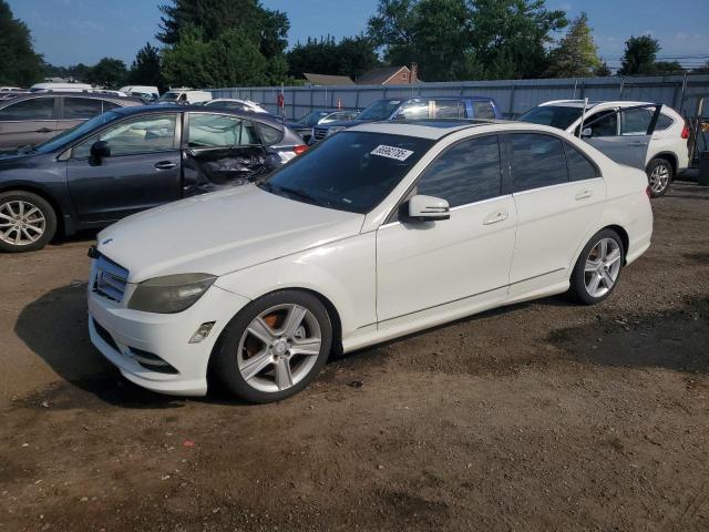 2011 Mercedes-benz C class VIN WDDGF8BB8BR133913 COPART salvage auction — MECHANICAL, Fl - Certificate Of Title, sold $400 on 2026-08-03 (photo 1)
