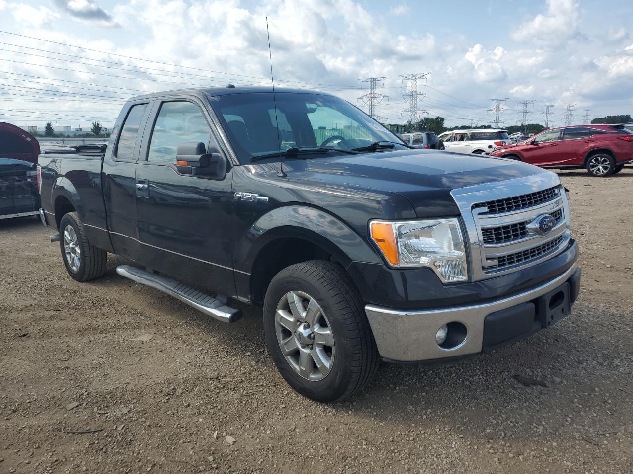 2013 Ford F-150 VIN 1FTEX1CM3DFB52573 COPART salvage auction — Front End, IL - SALVAGE CERTIFICATE, sold $2,650 on 2026-06-23 (photo 4)