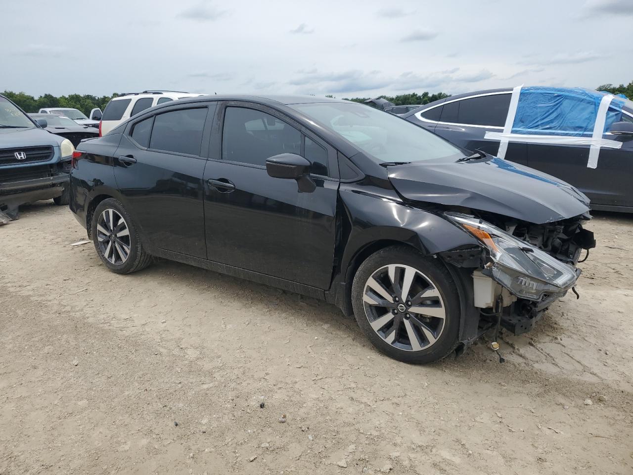 2021 Nissan Versa VIN 3N1CN8FV7ML895515 COPART salvage auction — Front End, MO - SALVAGE CERTIFICATE OF TITLE, sold $2,000 on 2026-06-30 (photo 4)