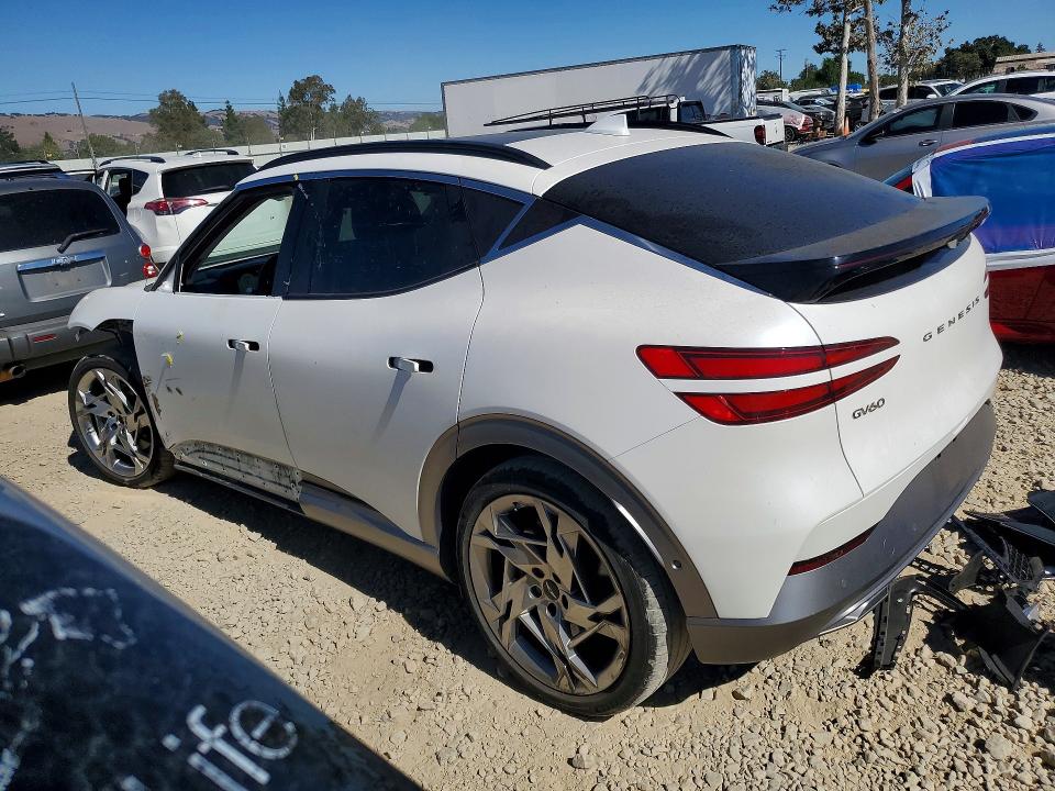 2023 Genesis Gv60 VIN KMUKEDTB9PU003235 COPART salvage auction — FRONT END, Salvage Title, sold $7,800 on 2026-08-18 (photo 2)
