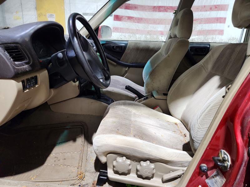 2002 Subaru Forester VIN JF1SF656X2H730399 COPART salvage auction — NORMAL WEAR, Nh - Certificate Of Title, sold $100 on 2026-07-30 (photo 7)