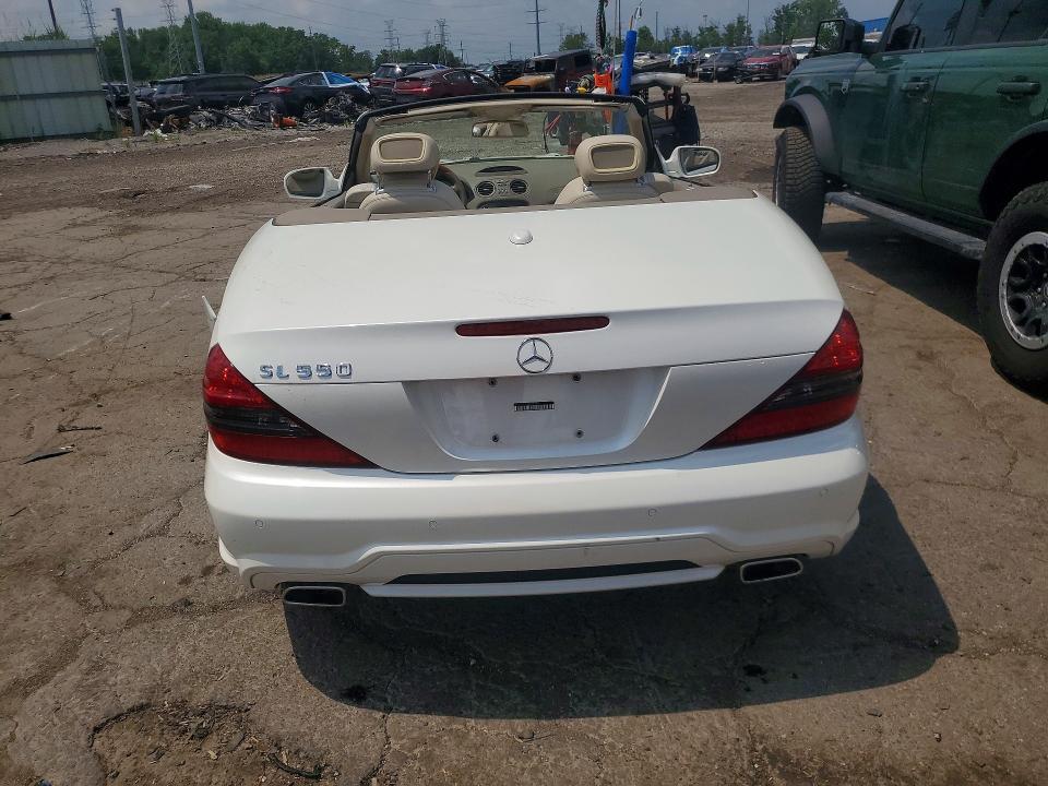 2009 Mercedes-benz Sl-klasse VIN WDBSK71F99F151975 COPART salvage auction — WATER/FLOOD, Oh - Cert Of Title-Salvage Flood, sold $10,600 on 2026-08-11 (photo 6)
