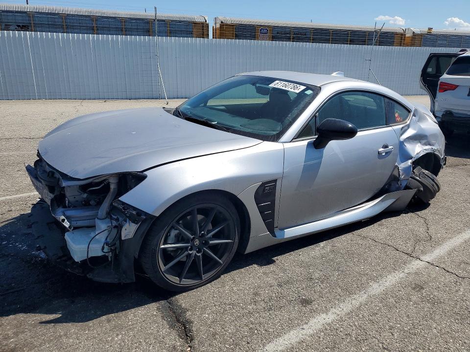 2023 Toyota Gr 86 VIN JF1ZNBF14P8759188 COPART salvage auction — FRONT END, Ca - Salvage Certificate, sold $5,400 on 2026-07-24 (photo 1)