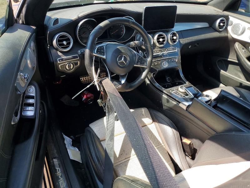 2018 Mercedes-benz C-klasse amg VIN WDDWK8GB9JF704146 COPART salvage auction — MINOR DENT/SCRATCHES, Salvage Title, sold $16,600 on 2026-08-05 (photo 8)
