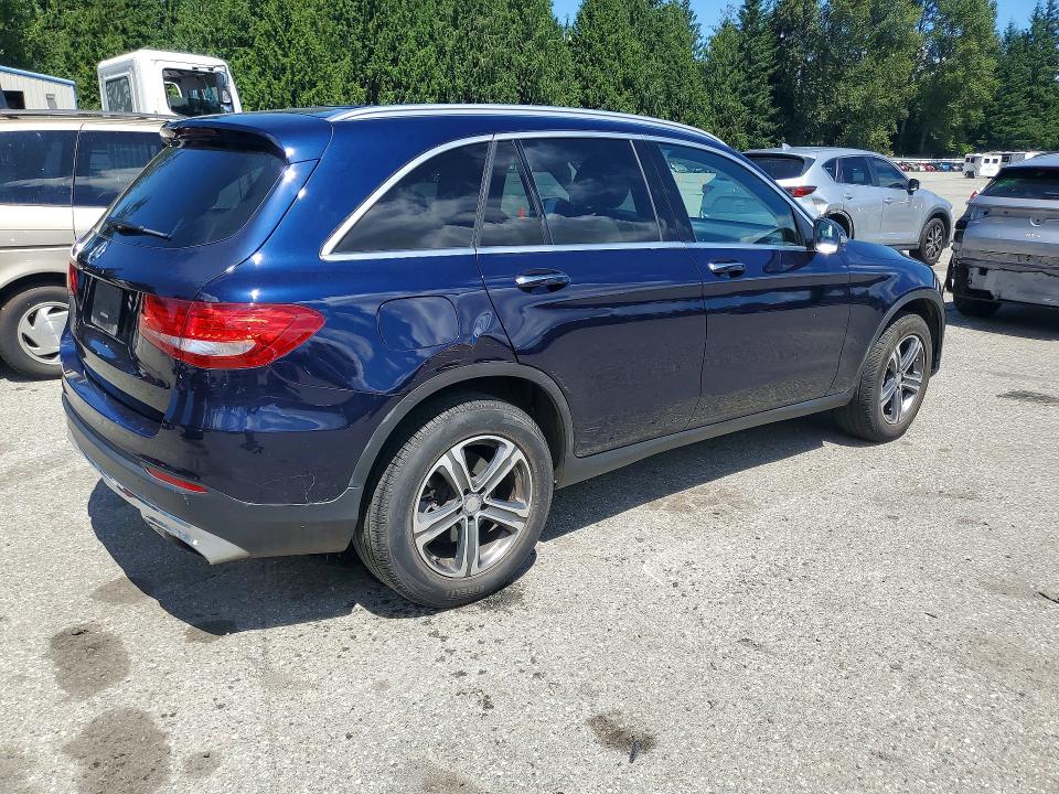 2017 Mercedes-benz Glc VIN WDC0G4JB3HF199888 COPART salvage auction — REAR END, WA - BILL OF SALE, sold $5,200 on 2026-07-27 (photo 3)