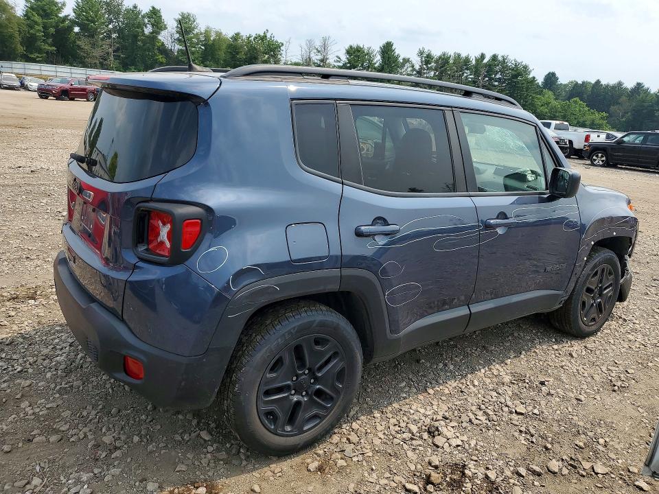 2019 Jeep Renegade VIN ZACNJBAB5KPK67434 COPART salvage auction — FRONT END, MD - CERTIFICATE OF TITLE, sold $850 on 2026-07-27 (photo 3)