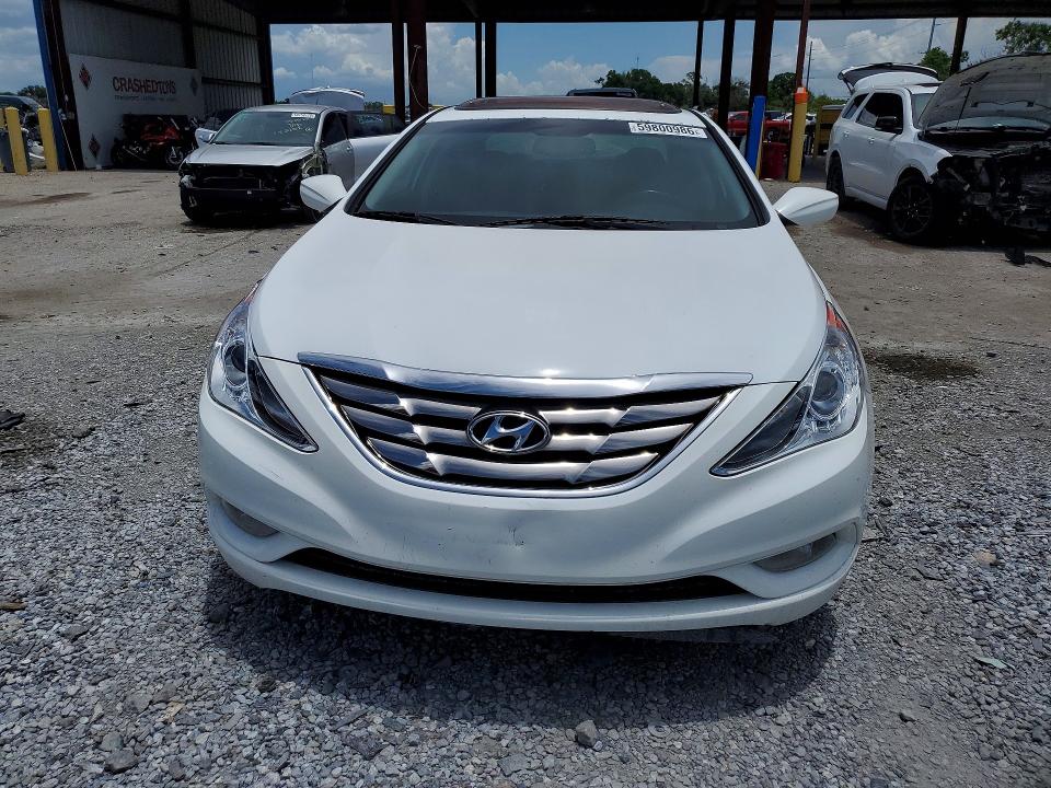 2013 Hyundai Sonata VIN 5NPEC4AB0DH651111 COPART salvage auction — REAR END, Salvage Title, sold $450 on 2026-07-24 (photo 5)
