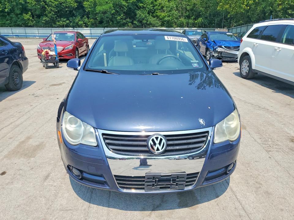 2007 Volkswagen Eos VIN WVWFA71F67V023234 COPART salvage auction — SIDE, PA - CERTIFICATE OF SALVAGE, sold $1,200 on 2026-08-13 (photo 5)