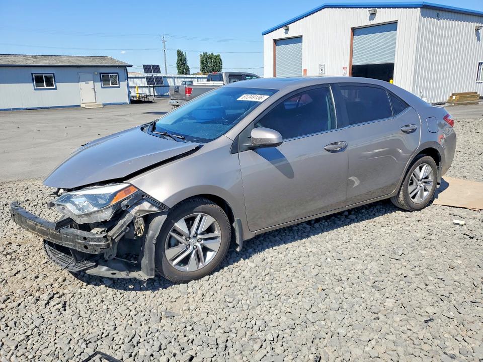 2014 Toyota Corolla VIN 5YFBPRHEXEP043685 COPART salvage auction — FRONT END, Wa - Bill Of Sale, sold $2,150 on 2026-07-29 (photo 1)