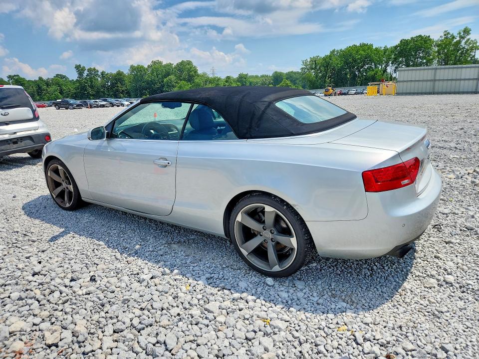 2014 Audi A5 VIN WAULFAFHXEN006913 COPART salvage auction — MECHANICAL, Oh - Certificate Of Title, sold $90 on 2026-07-24 (photo 2)