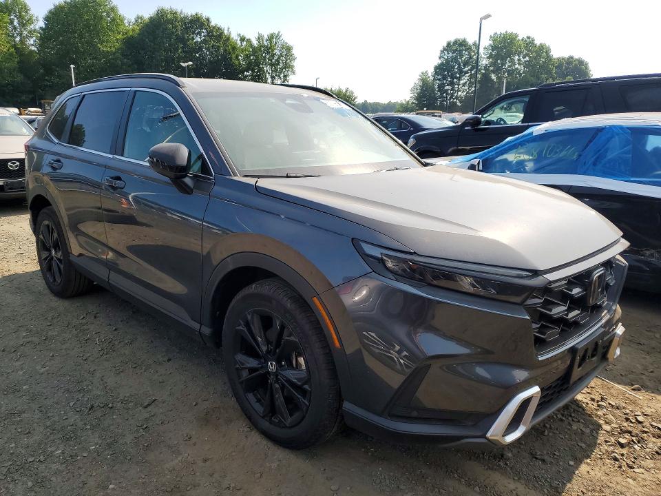 2025 Honda Cr-v VIN 7FARS6H9XSE004511 COPART salvage auction — SIDE, CT - CERT OF TITLE-SALVAGE, sold $9,200 on 2026-07-23 (photo 4)