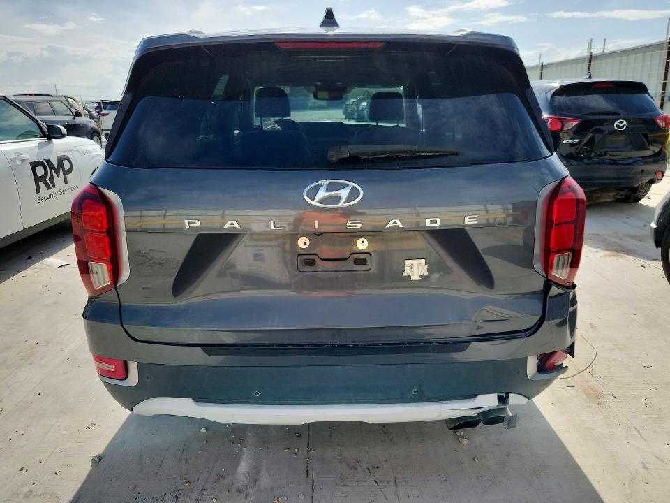2020 Hyundai Palisade VIN KM8R44HE7LU109552 COPART salvage auction — FRONT END, TX - SALVAGE VEHICLE TITLE (P), sold $800 on 2026-07-28 (photo 6)