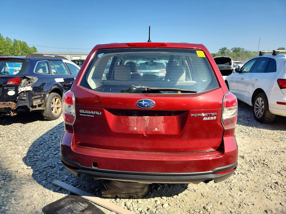 2014 Subaru Forester VIN JF2SJAAC1EH537264 COPART salvage auction — FRONT END, Ma - Certificate Of Title, sold $400 on 2026-08-27 (photo 6)