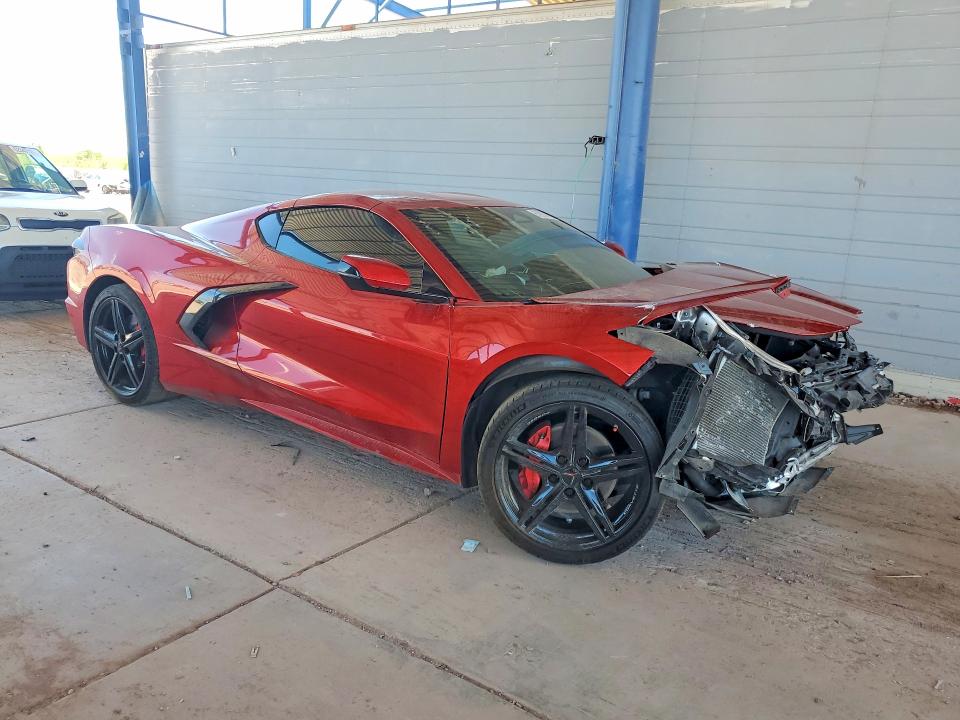 2025 Chevrolet Corvette VIN 1G1YA2D48S5113315 COPART salvage auction — FRONT END, Az - Cert Of Title - Salvage, sold $21,300 on 2026-09-03 (photo 4)