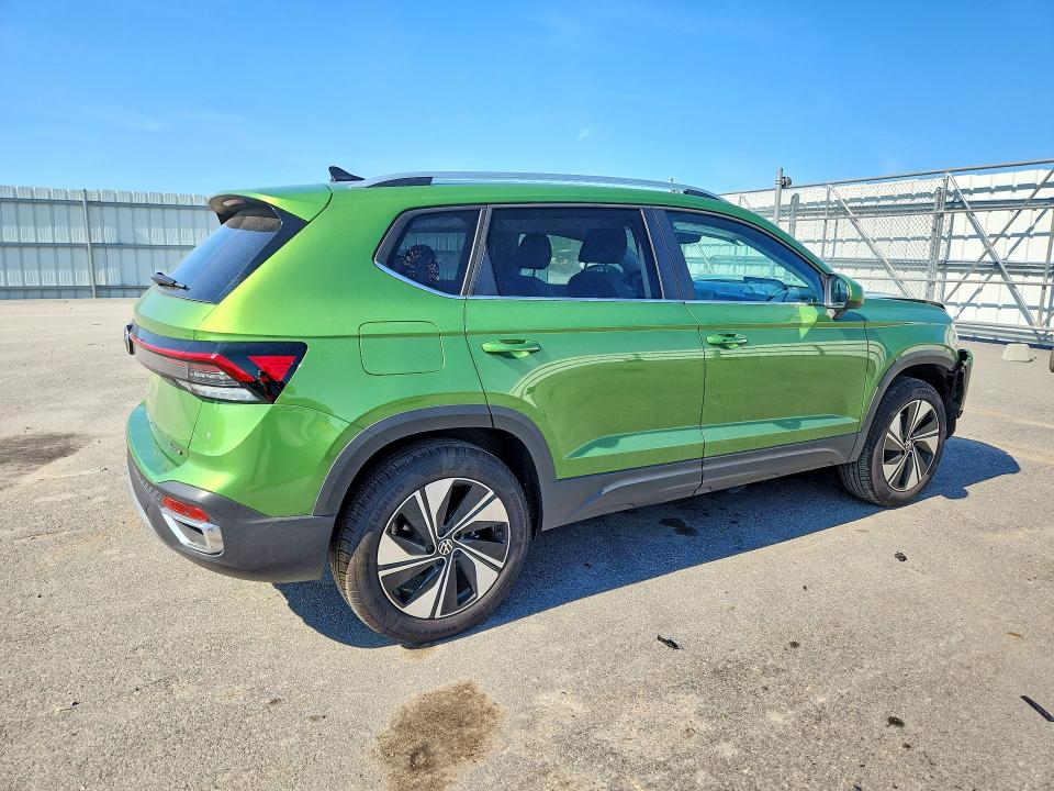 2026 Volkswagen Taos VIN 3VVVC7B2XTM039346 COPART salvage auction — FRONT END, MA - CERT OF TITLE-SALVAGE, sold $7,600 on 2026-09-02 (photo 3)
