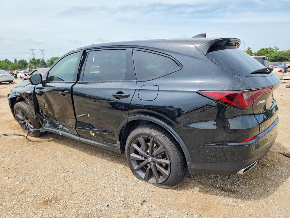 2026 Acura Mdx VIN 5J8YE1H09TL006883 COPART salvage auction — SIDE, Il - Salvage Certificate, sold $23,800 on 2026-09-01 (photo 2)
