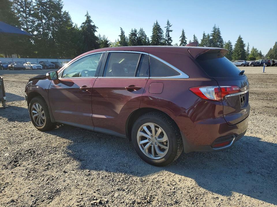 2018 Acura Rdx VIN 5J8TB4H59JL007321 COPART salvage auction — FRONT END, Wa - Bill Of Sale, sold $1,350 on 2026-07-31 (photo 2)