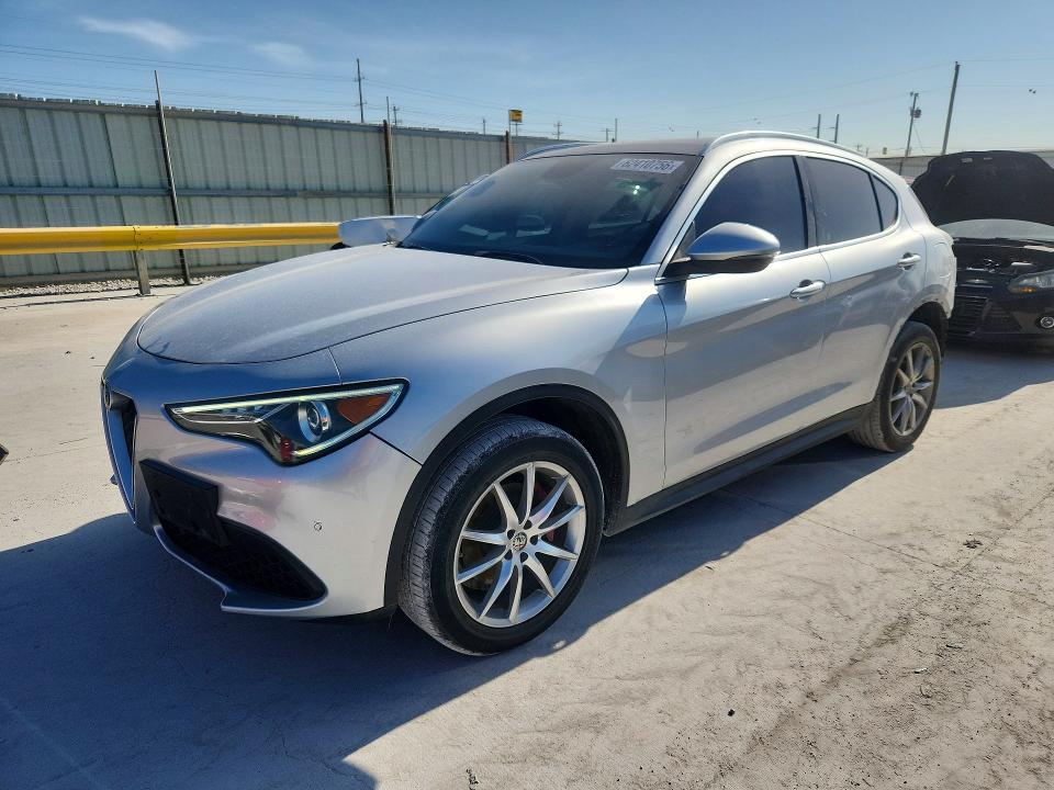 2018 Alfa romeo Stelvio VIN ZASFAKBN0J7B81970 COPART salvage auction — REAR END, Salvage Title, sold $4,150 on 2026-09-25 (photo 1)